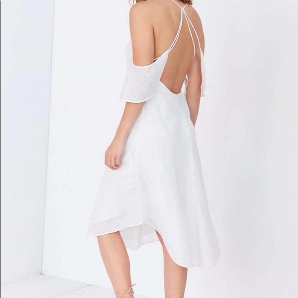 Silence + Noise Cold Shoulder Dress